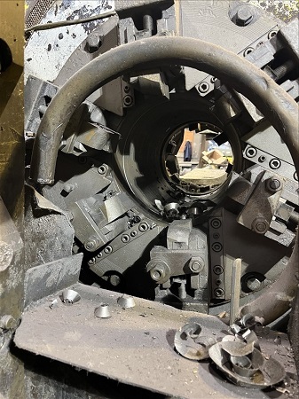 14 BLAW-KNOX / MEDART #14 RFRG BAR TURNER / PEELER