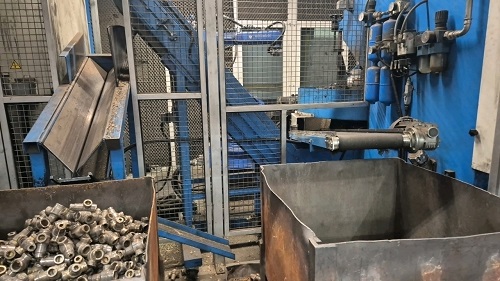 25 TON AUTOMAZIONI INDUSTIRAL AUTOMATED TRIM PRESS LINE