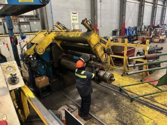 72 x .625 x 70,000# PRO-ECO HEAVY GAUGE INJECTOR HEAD SLITTING