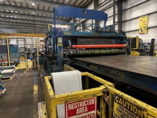 72 x .250 x 70,000# PRO-ECO SINGLE LOOP INJECTOR HEAD SLITTING