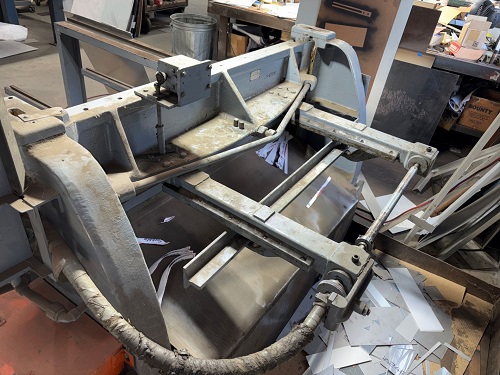 12 GA x 4' PEXTO POWER SQUARING SHEAR