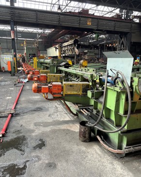 BRONX TAYLOR WILSON 6CR-9 6 ROLLS STRAIGHTENING MACHINE