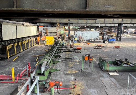 BRONX TAYLOR WILSON 6CR-9 6 ROLLS STRAIGHTENING MACHINE