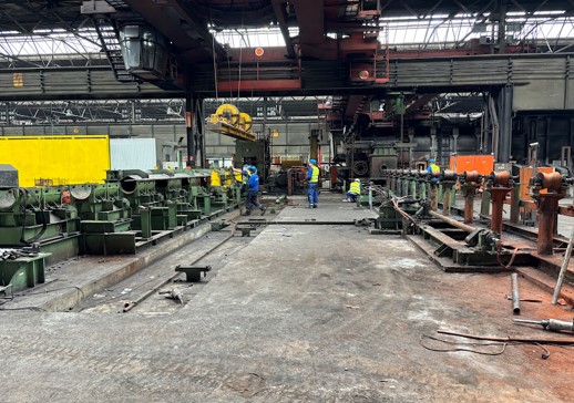 BRONX TAYLOR WILSON 6CR-9 6 ROLLS STRAIGHTENING MACHINE