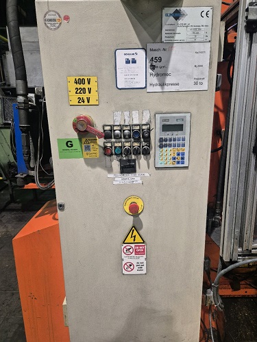 30 TON HYDROMEC TURBO-300-S TRIM PRESS