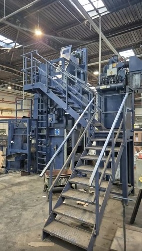 WHEELABRATOR SCHLICK MB 300G SHOT BLAST MACHINE