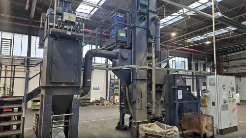 WHEELABRATOR MB 300G SHOT BLAST MACHINE