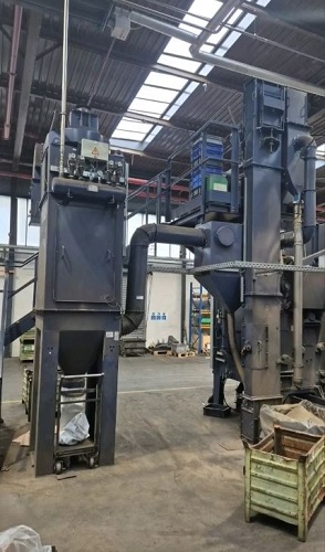 WHEELABRATOR MB 300G SHOT BLAST MACHINE