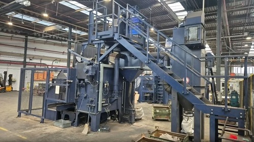 WHEELABRATOR MB 300G SHOT BLAST MACHINE