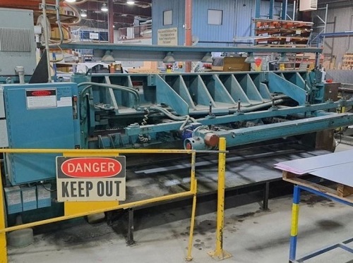 10' X 1/4 WYSONG MECHANICAL SHEAR