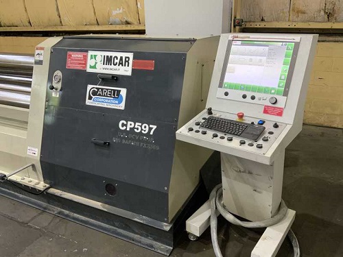 12' X 5/16 IMCAR MODEL #4RH.PBS.CNC PLATE BENDING ROLLS