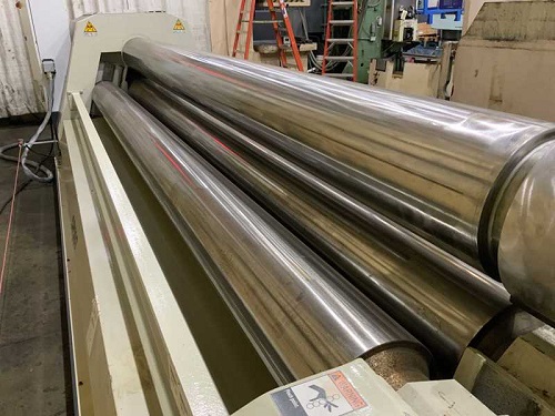 12' X 5/16 IMCAR MODEL #4RH.PBS.CNC PLATE BENDING ROLLS