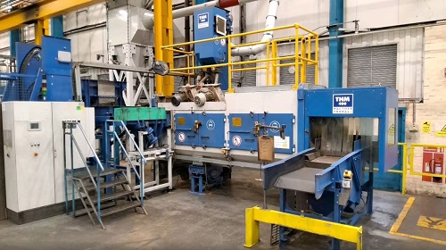 WALTHER TROWAL THM400/2 SHOT BLAST MACHINE (2013