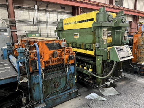 72 X .187 X 25,000# HERR VOSS / B&K CUT-TO-LENGTH LINE