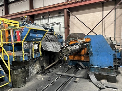 72 X .187 X 25,000# HERR VOSS / B&K CUT-TO-LENGTH LINE