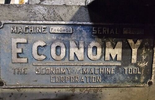 ECONOMY #FH40-10 DOUBLE END CHAMFERING MACHINE