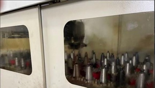 GIDDINGS & LEWIS 410 CNC HORIZONTAL MACHINING CENTER W/ 63 X 49 PALLETS