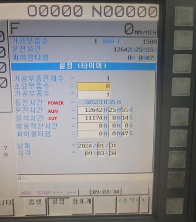 DOOSAN HM-1250 CNC HORIZONTAL MACHINING CENTER