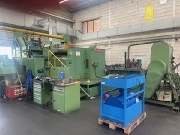 SAKAMURA #BPF-540, 6-STATION 5-DIE PARTS FORMER w/UNIVERSAL TRANSFER