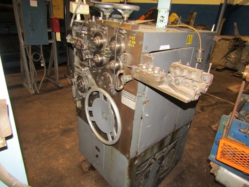 TORRINGTON #W-115A, CONVENTIONAL SPRING COILING MACHINE