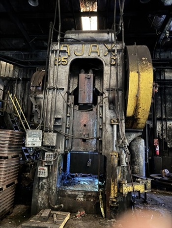 2500 Ton, AJAX FORGING PRESS