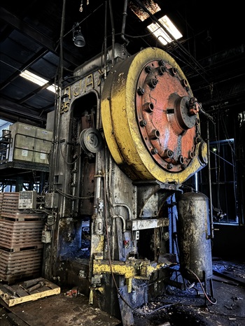 2500 Ton, AJAX FORGING PRESS