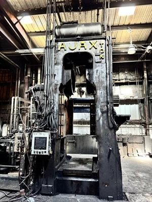2500 Ton, AJAX FORGING PRESS