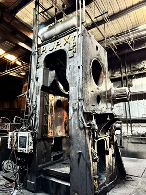 2500 Ton, AJAX FORGING PRESS