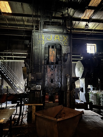 2000 TON, AJAX FORGING PRESS