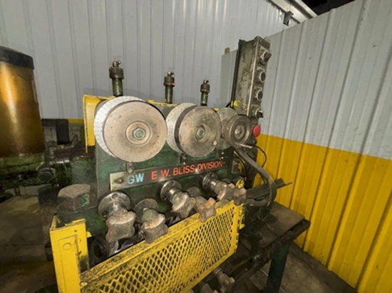 BLIS/MACK-HEMP #916, 6-ROLL ROTARY TUBE STRAIGHTENER