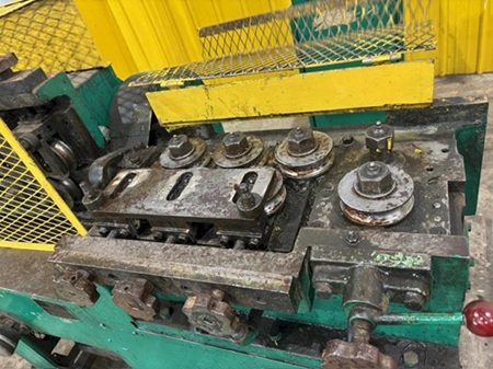 1/4 X 12 ROLL SHUSTER 2-PLANE TUBE & BAR POWERED STRAIGHTENER