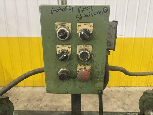 5/16 TURNER MACHINES MODEL #912.5 ROTARY ROLL STRAIGHTENER