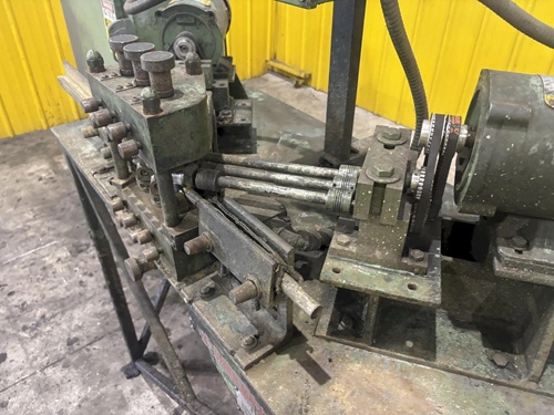 5/16 TURNER MACHINES MODEL #912.5 ROTARY ROLL STRAIGHTENER
