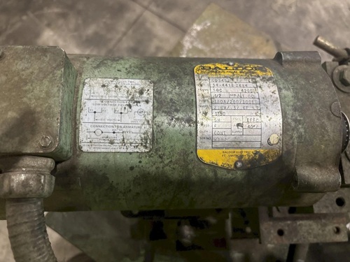 5/16 TURNER MACHINES MODEL #912.5 ROTARY ROLL STRAIGHTENER