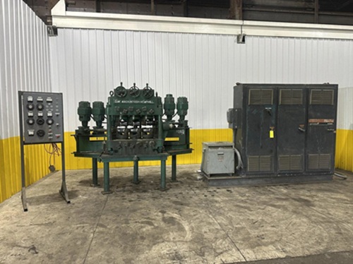 2.250 MACK-HEMP MODEL #924R ROTARY 6-ROLL TUBE & PIPE STRAIGHTENER