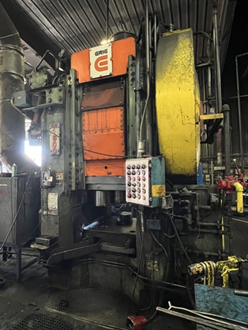 1600 TON, ERIE FORGE PRESS