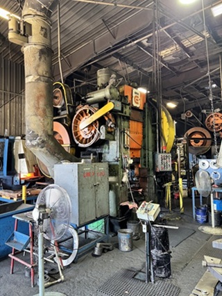 1600 TON, ERIE FORGE PRESS