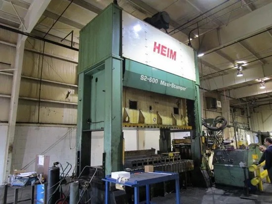 600 TON HEIM MAXI STAMPER PRESS