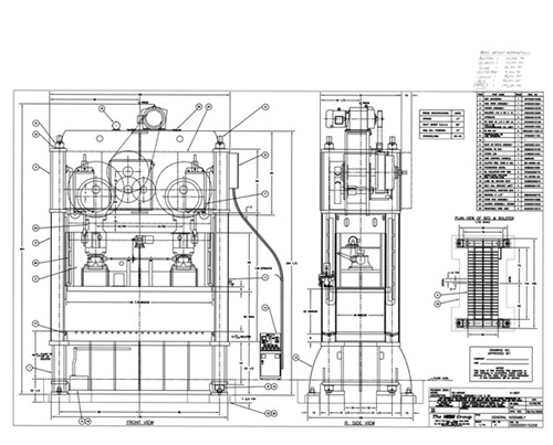 600 TON HEIM MAXI STAMPER PRESS