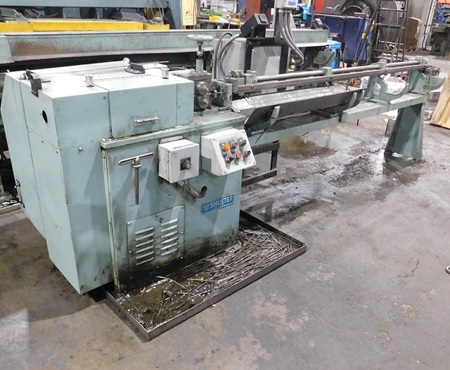 SCHUSTER #IAVS5, WIRE STRAIGHTENER AND CUTTING MACHINE