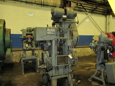 30 Ton BLISS #630 SINGLE CRANK HIGH PRODUCTION PRESS