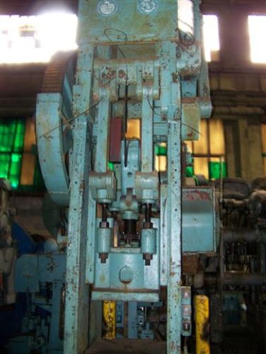 145/98 TON BLISS MODEL #3-3/4B STRAIGHT SIDE SINGLE CRANK TOGGLE DRAWING PRESS