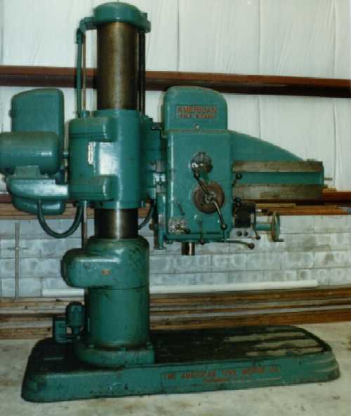AMERICAN 4' x 13 RADIAL DRILL