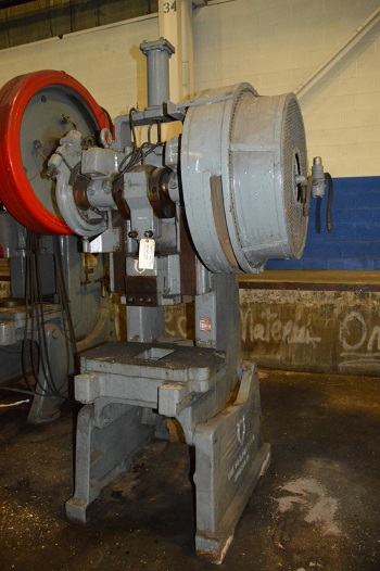 30 TON V & O MODEL #30T OPEN BACK INCLINABLE SINGLE CRANK PRESS
