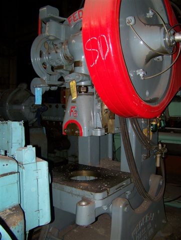 70 TON FEDERAL MODEL #6 OPEN BACK INCLINABLE SINGLE CRANK PRESS