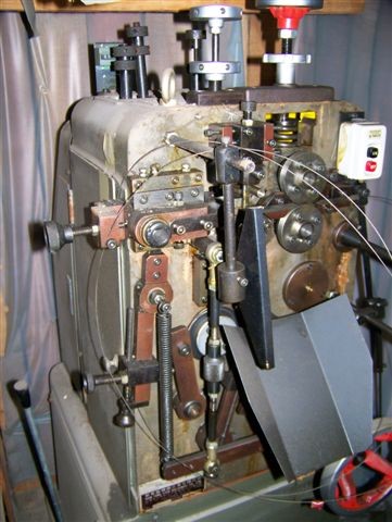 NATIONAL MODEL #14CT SEGMENT TYPE AUTOMATIC SPRING COILING MACHINE