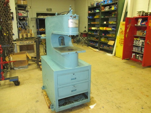 15 TON, UNIPRESS MODEL #1020 GAP FRAME HYDRAULIC PUNCH