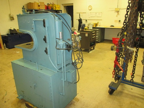 15 TON, UNIPRESS MODEL #1020 GAP FRAME HYDRAULIC PUNCH