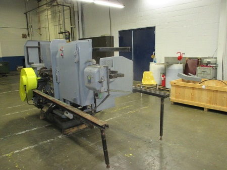 BAIRD #308 AUTOMATIC WIRE FORMER SET-UP TO MAKE U-SHAPED NAILS