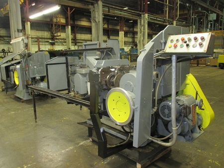 BAIRD #308 AUTOMATIC WIRE FORMER SET-UP TO MAKE U-SHAPED NAILS